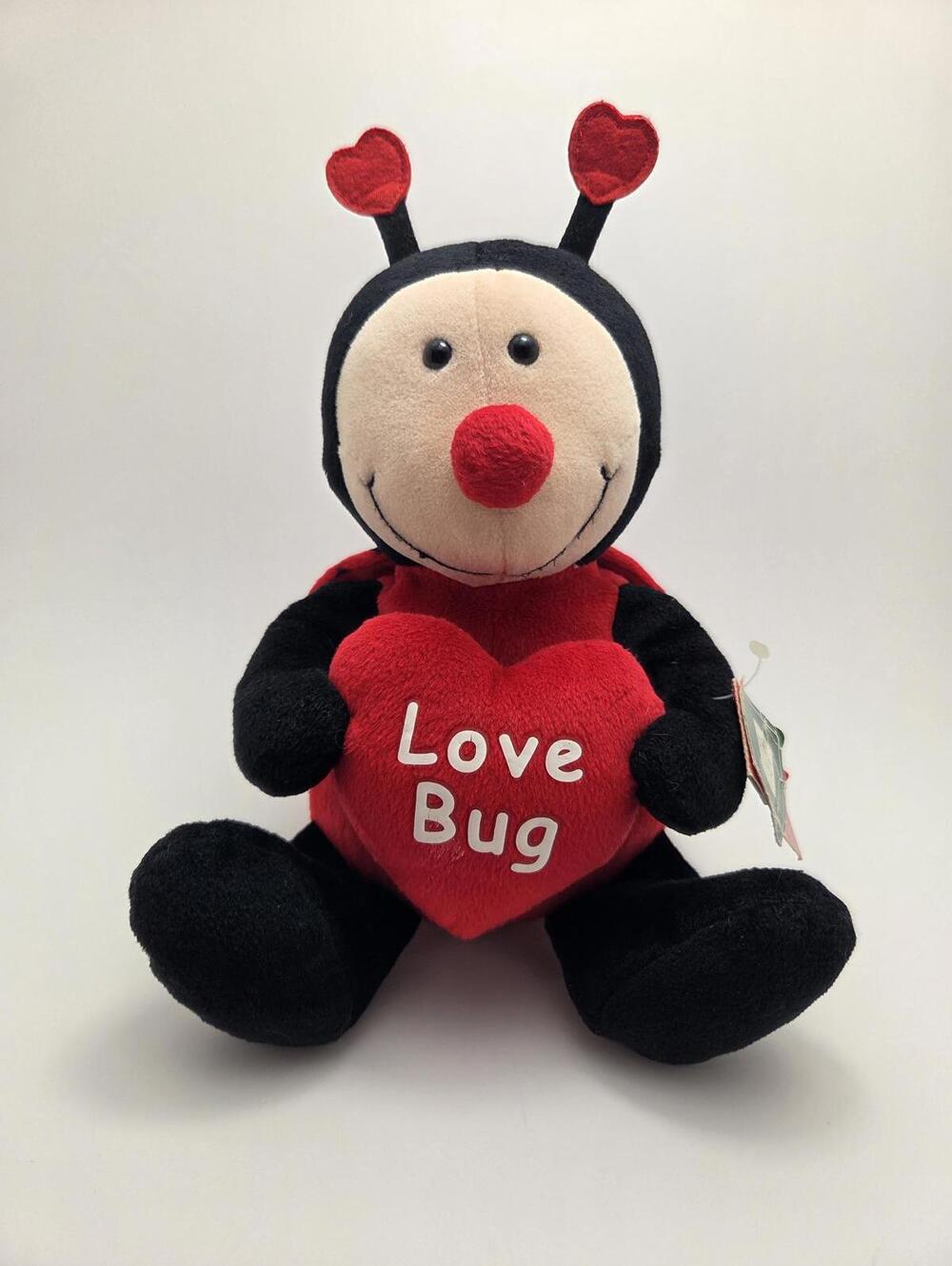 Russ "Busby" Ladybug Love Bug Plush Stuffed Animal, New With Tags (10 inch)